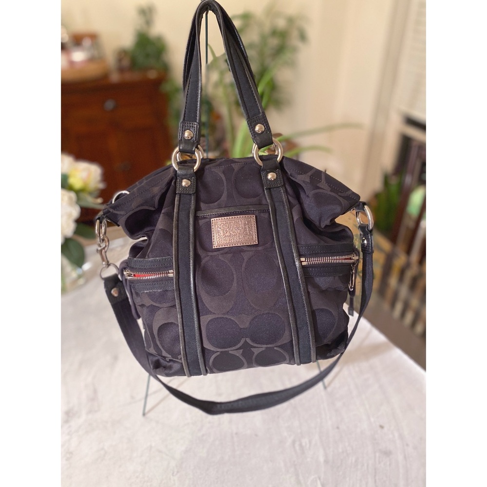 Coach Poppy Signature Jacquard Bag